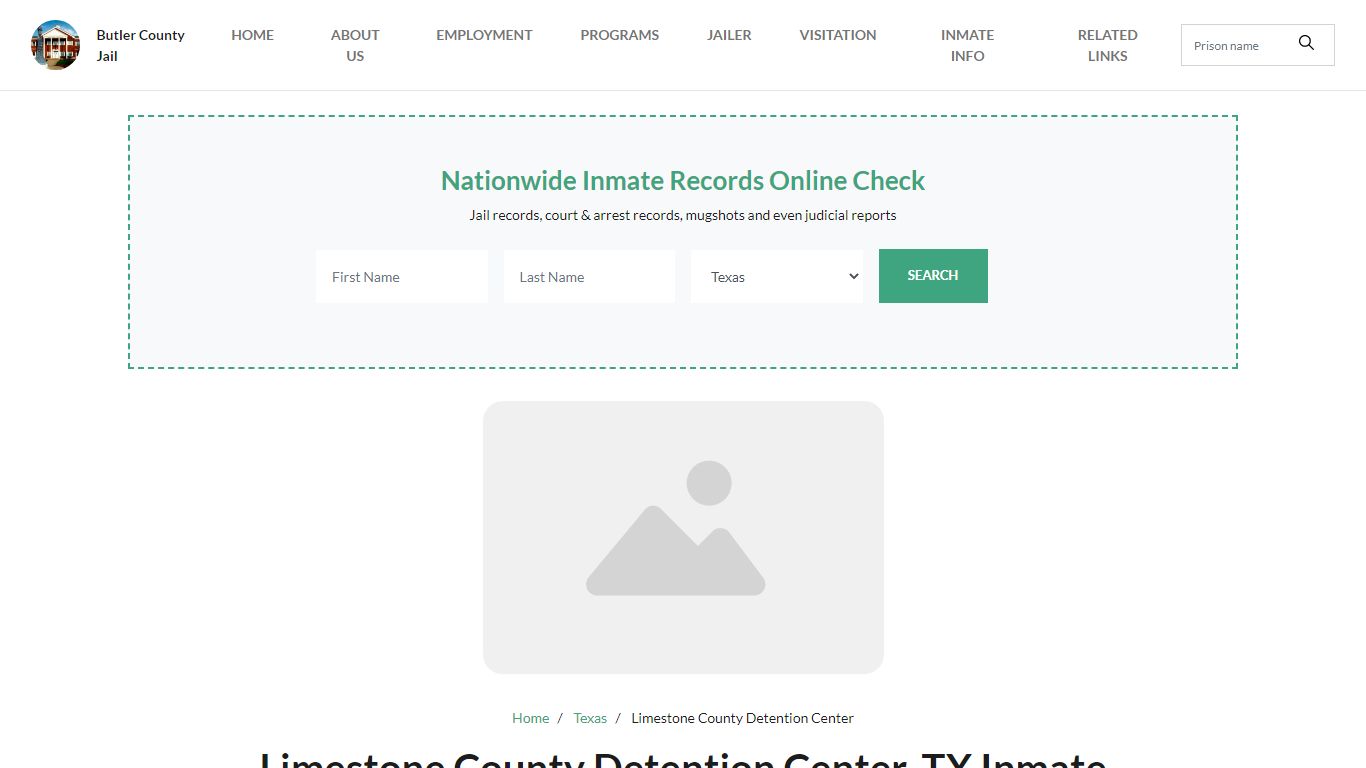 Limestone County Detention Center, TX Inmate Search, Visitation Hours